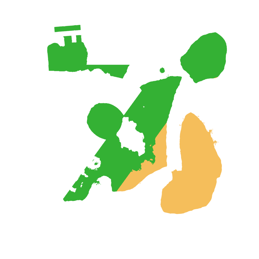 Biome Rust Map: Procedural Map, Size: 2000, Seed: 1146031873