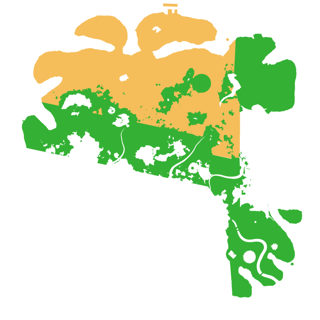 Biome Rust Map: Procedural Map, Size: 4500, Seed: 14780