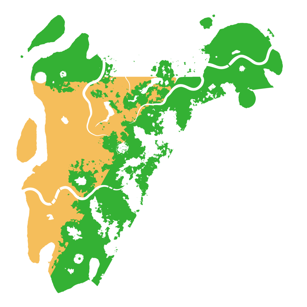 Biome Rust Map: Procedural Map, Size: 4750, Seed: 808202504