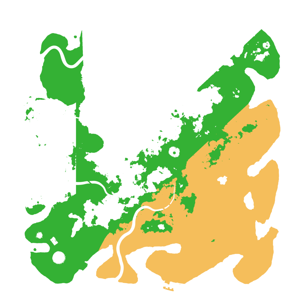 Biome Rust Map: Procedural Map, Size: 4250, Seed: 518785012