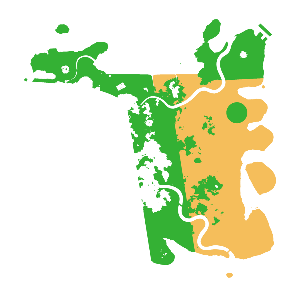 Biome Rust Map: Procedural Map, Size: 3750, Seed: 1749481