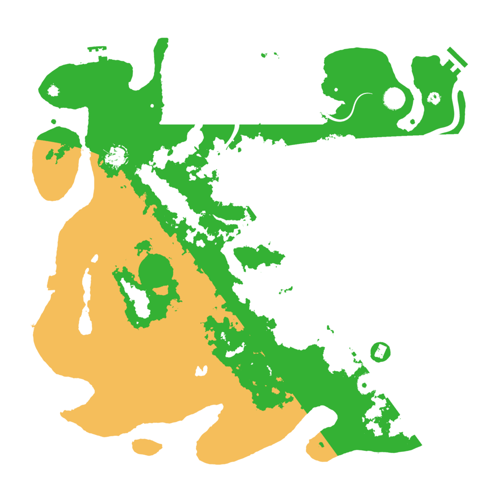 Biome Rust Map: Procedural Map, Size: 4000, Seed: 329296915