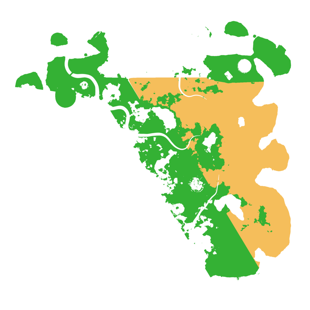 Biome Rust Map: Procedural Map, Size: 4000, Seed: 407