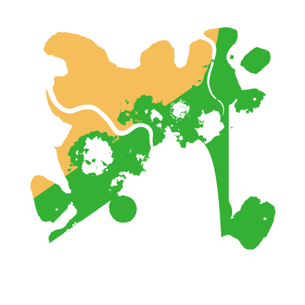 Biome Rust Map: Procedural Map, Size: 3000, Seed: 254851380