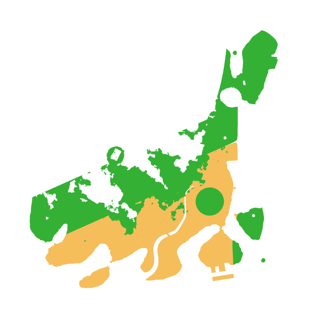 Biome Rust Map: Procedural Map, Size: 3000, Seed: 905072317