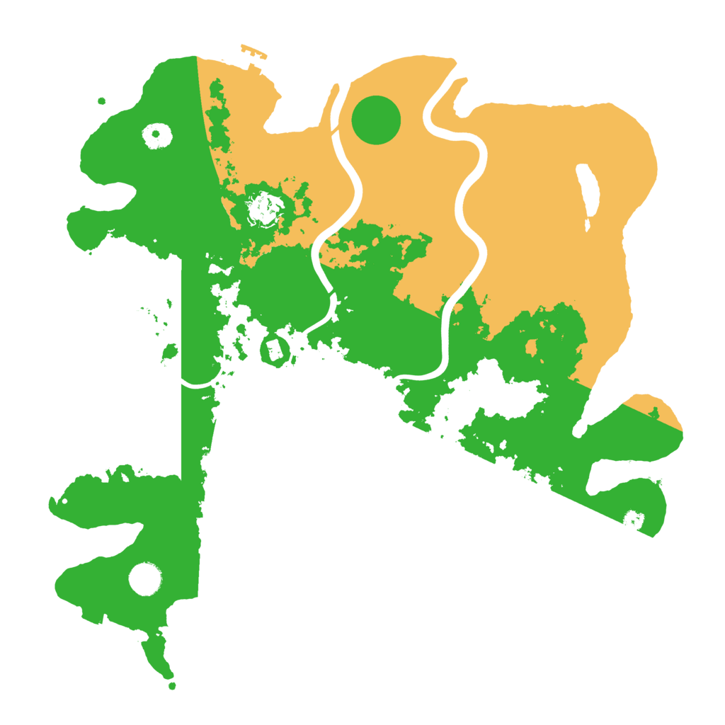 Biome Rust Map: Procedural Map, Size: 3900, Seed: 1754870488