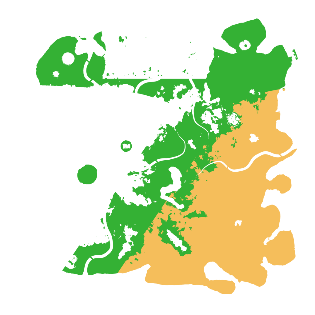 Biome Rust Map: Procedural Map, Size: 4500, Seed: 719032033