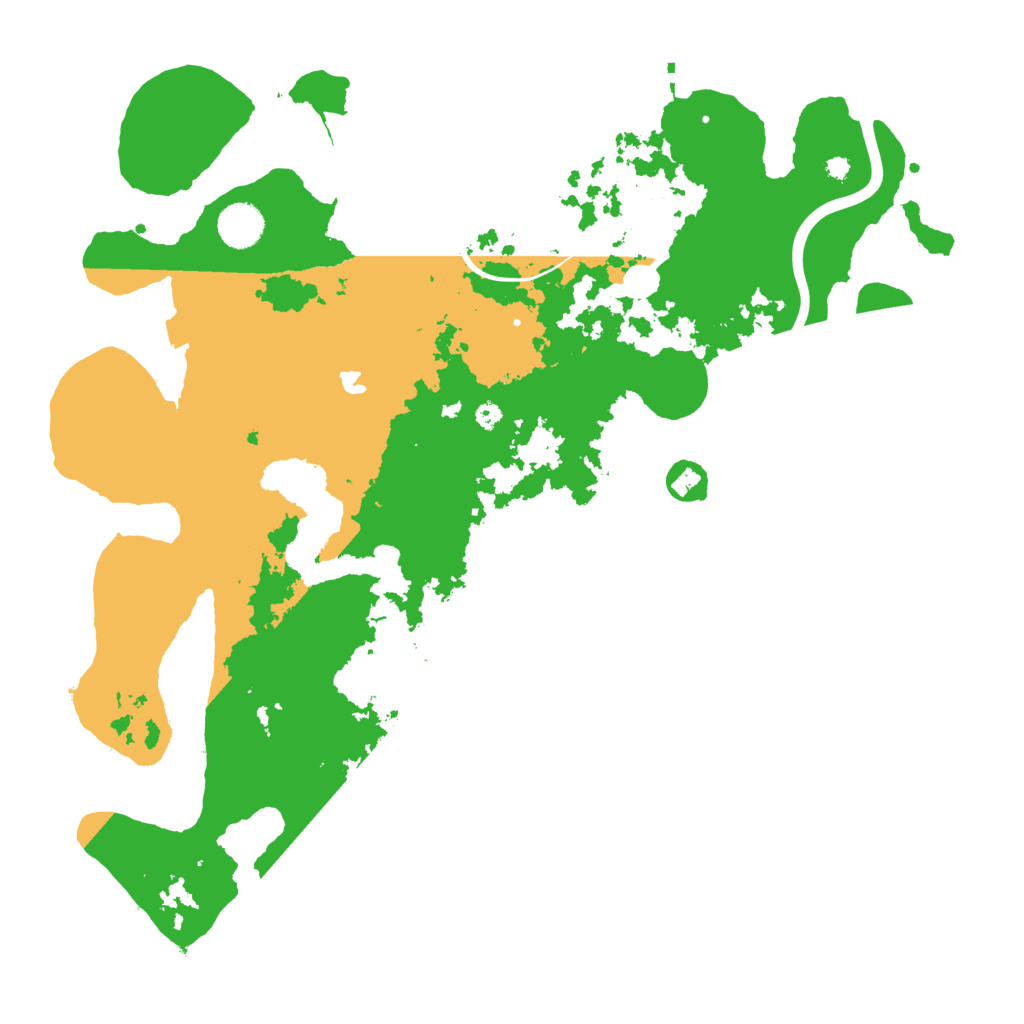 Biome Rust Map: Procedural Map, Size: 4000, Seed: 58869