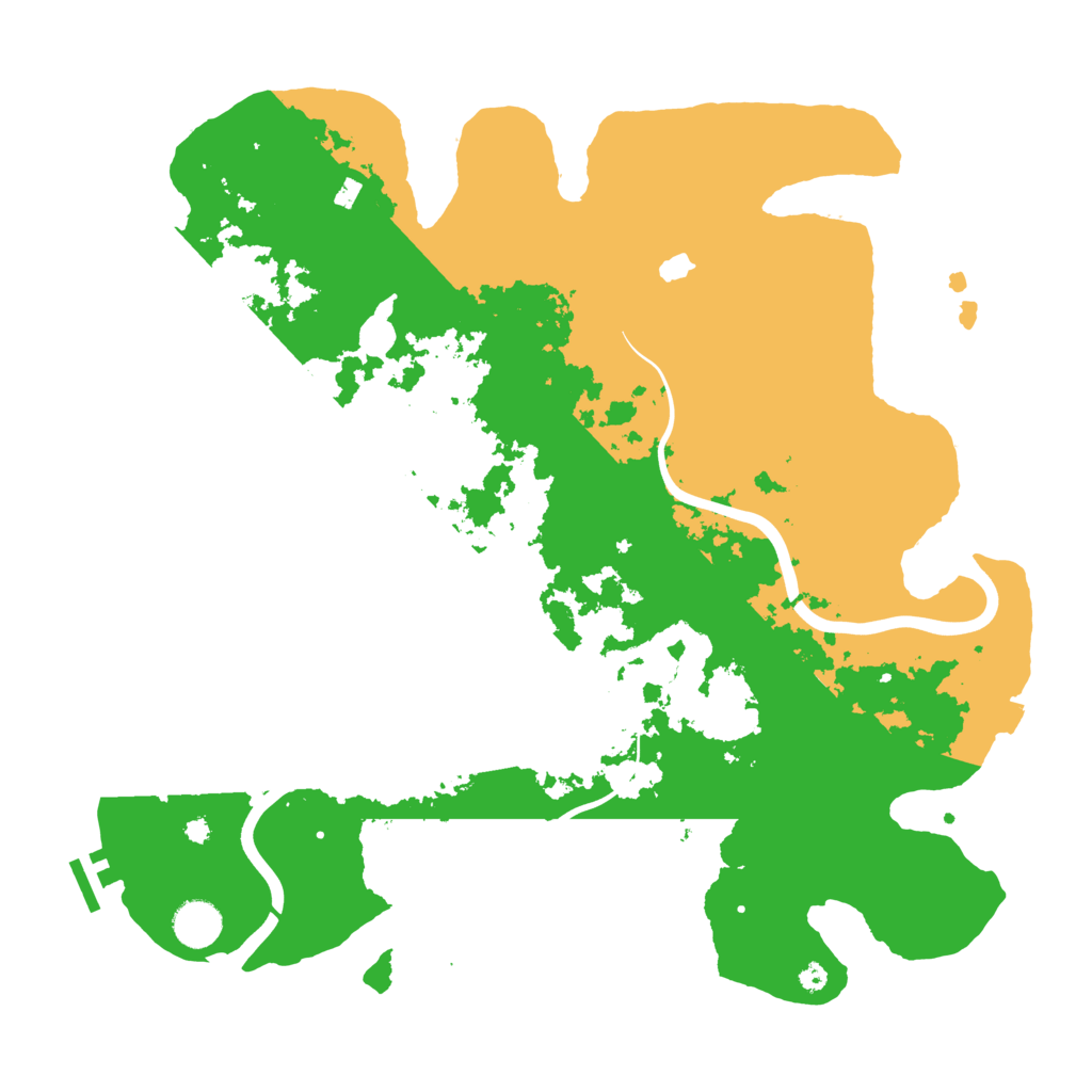 Biome Rust Map: Procedural Map, Size: 4000, Seed: 12072025