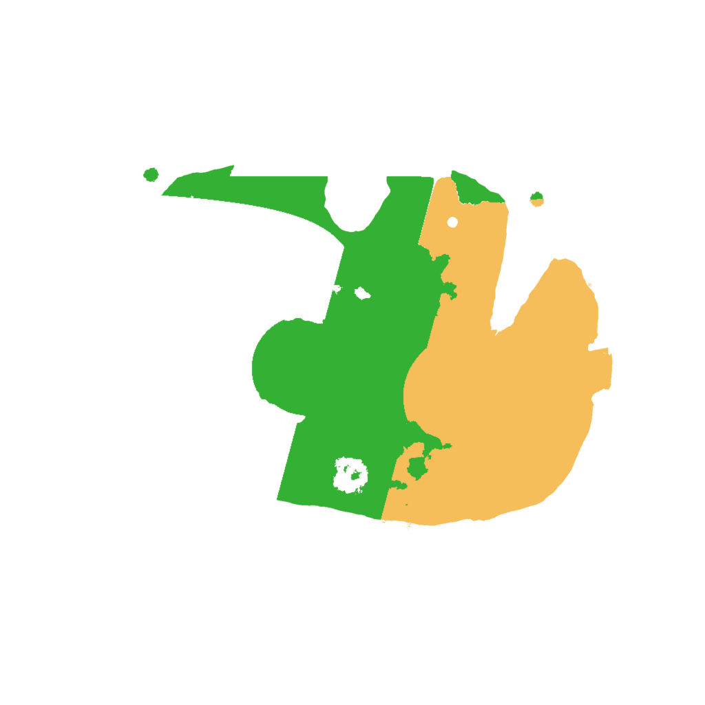 Biome Rust Map: Procedural Map, Size: 2000, Seed: 55656