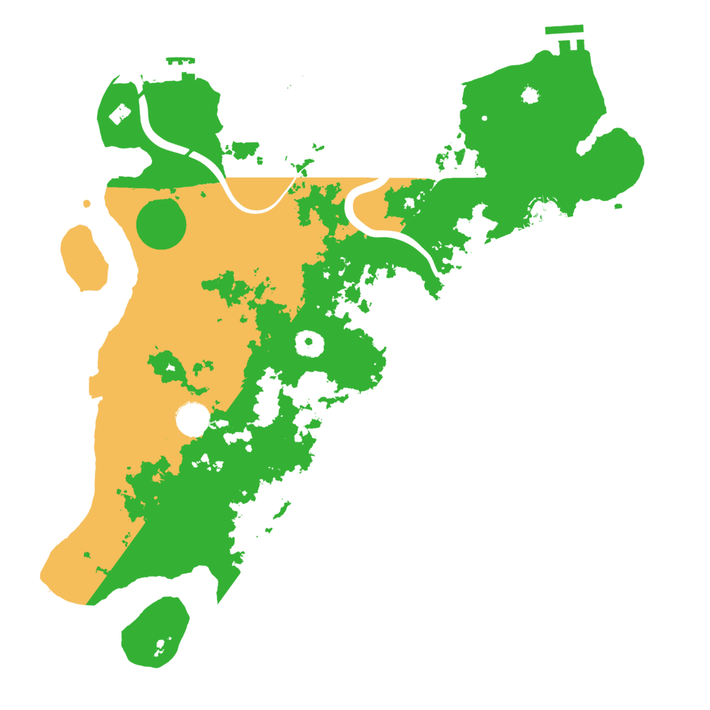 Biome Rust Map: Procedural Map, Size: 3750, Seed: 260246640