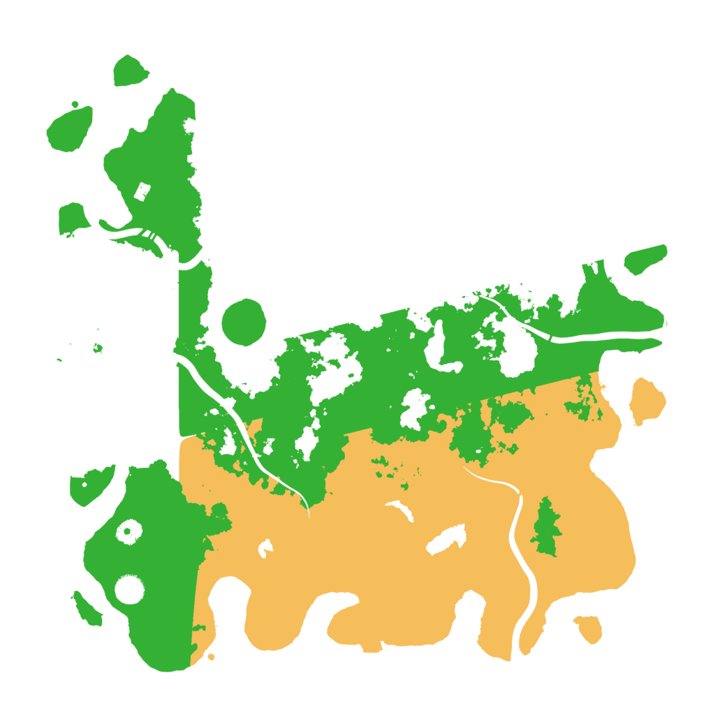 Biome Rust Map: Procedural Map, Size: 4311, Seed: 1