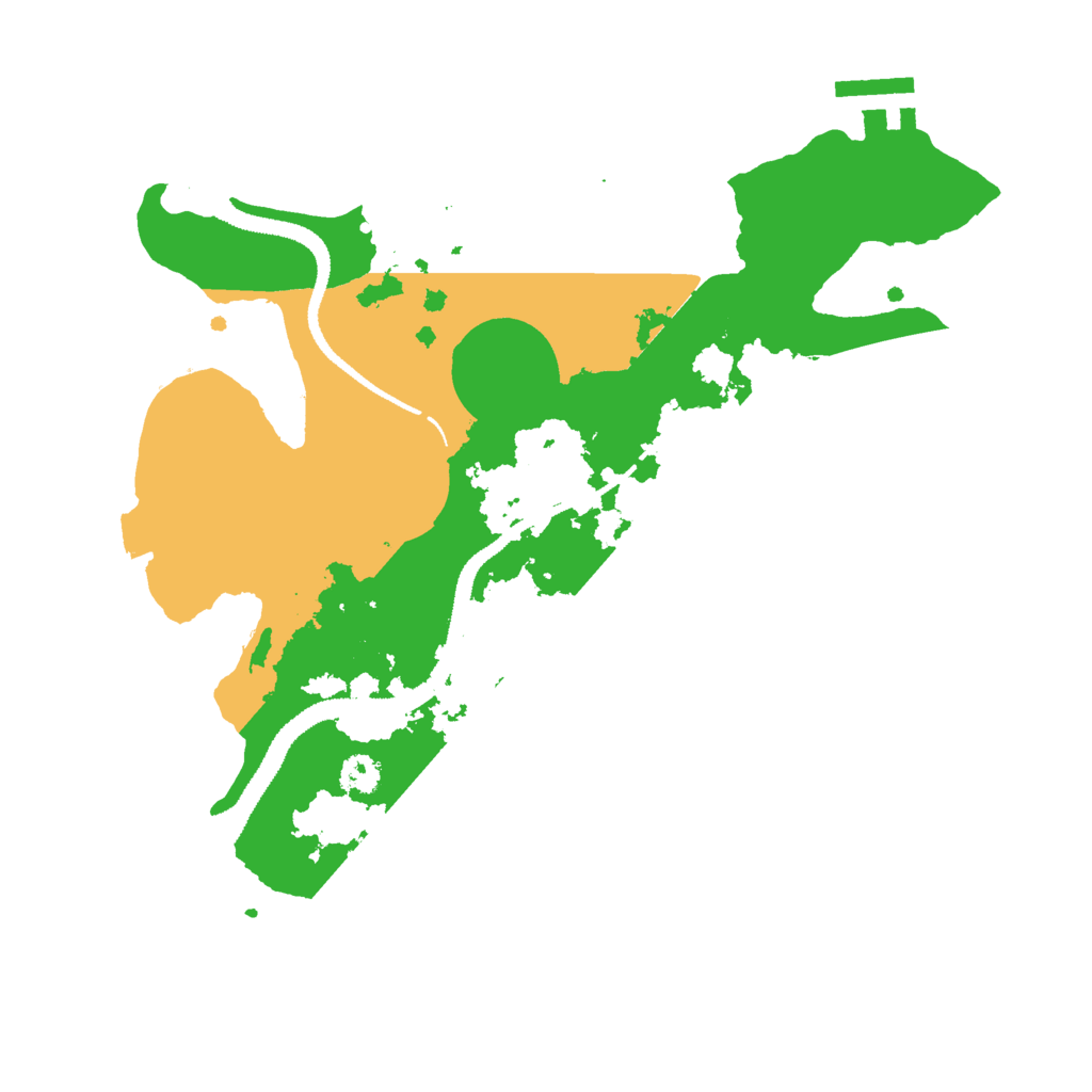Biome Rust Map: Procedural Map, Size: 2800, Seed: 713522652