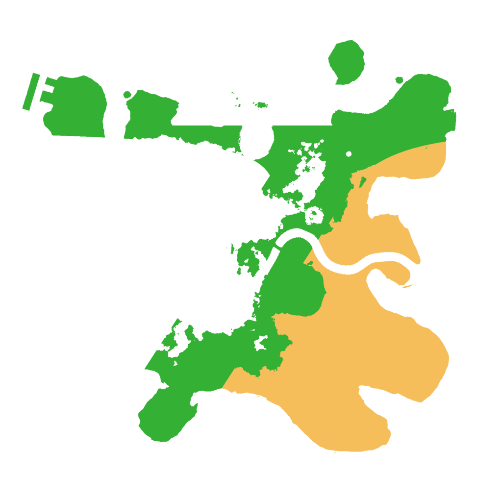 Biome Rust Map: Procedural Map, Size: 2700, Seed: 1372041790