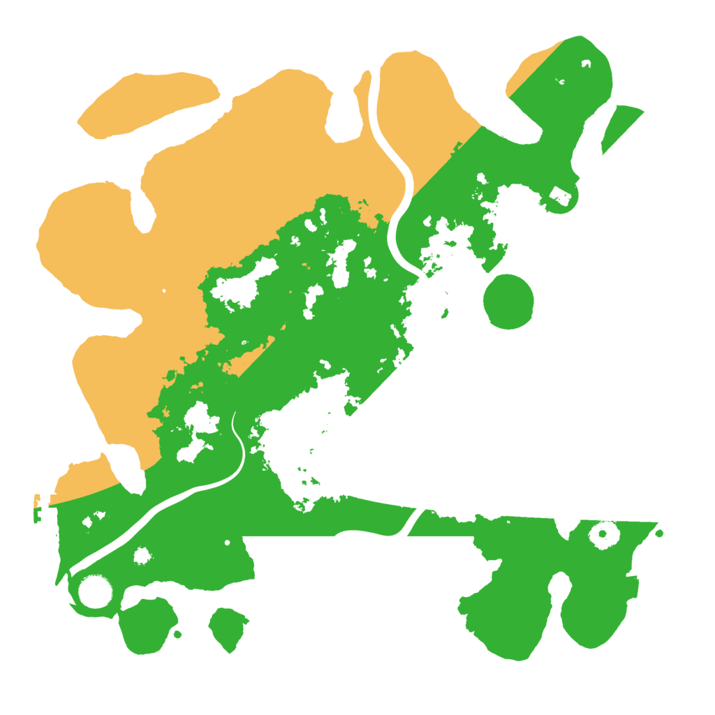 Biome Rust Map: Procedural Map, Size: 3750, Seed: 428475631