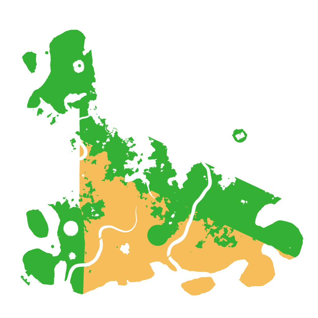 Biome Rust Map: Procedural Map, Size: 4000, Seed: 46038632