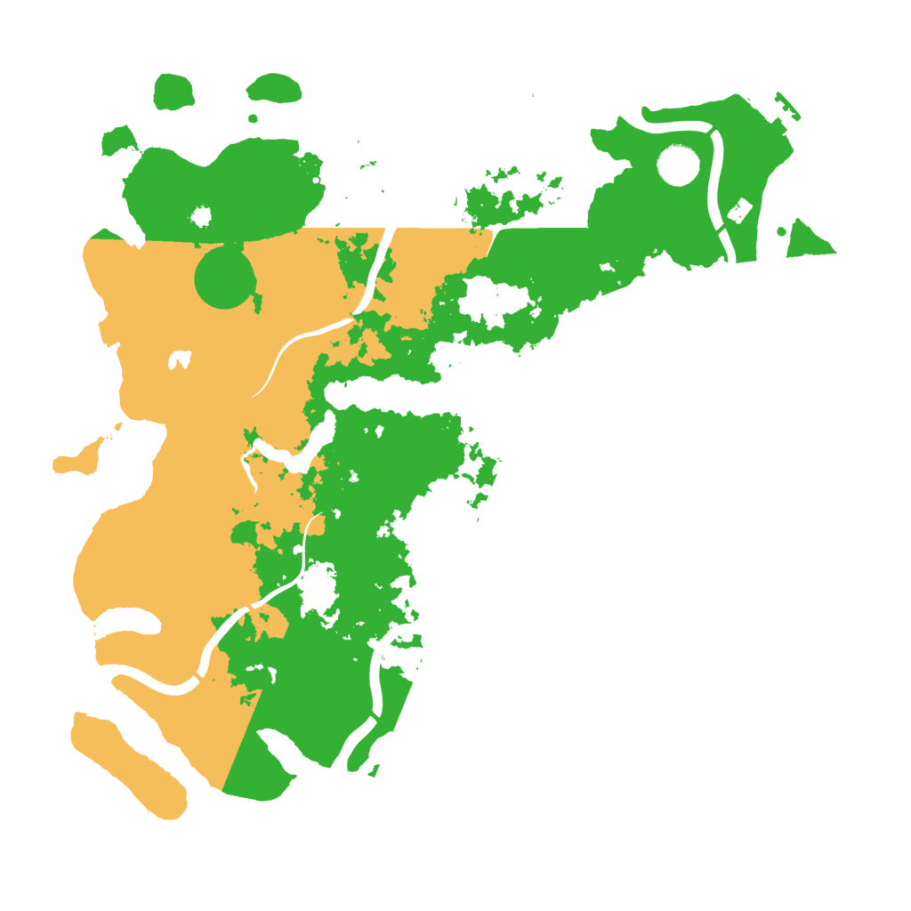 Biome Rust Map: Procedural Map, Size: 4000, Seed: 330910410