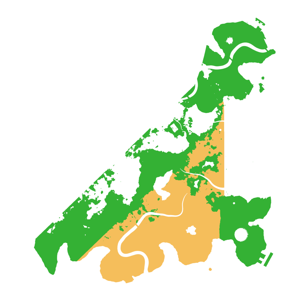 Biome Rust Map: Procedural Map, Size: 4000, Seed: 776707325