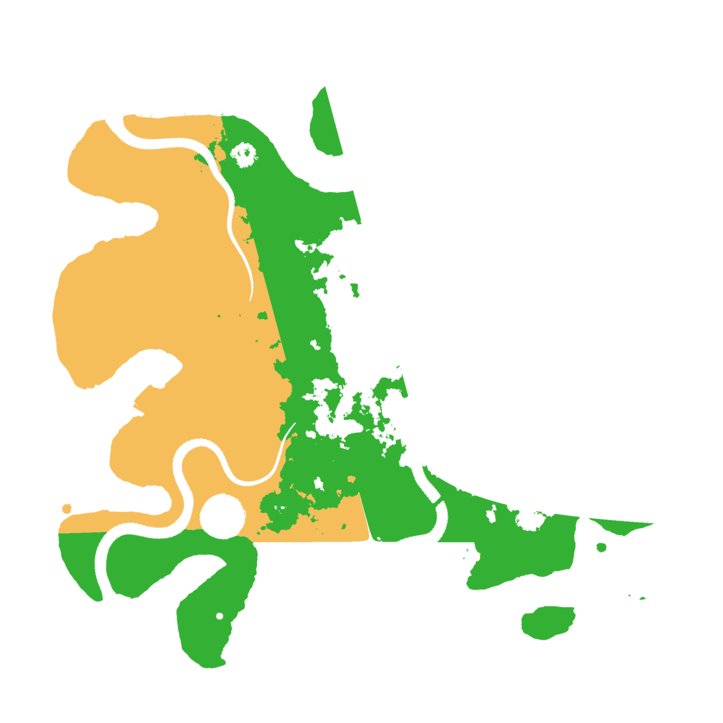 Biome Rust Map: Procedural Map, Size: 3000, Seed: 194810