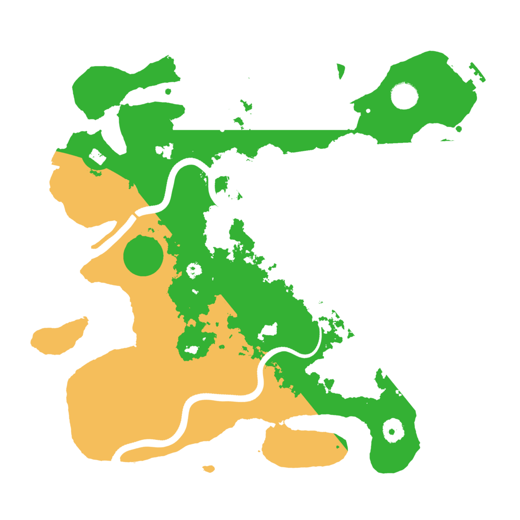 Biome Rust Map: Procedural Map, Size: 3460, Seed: 1337