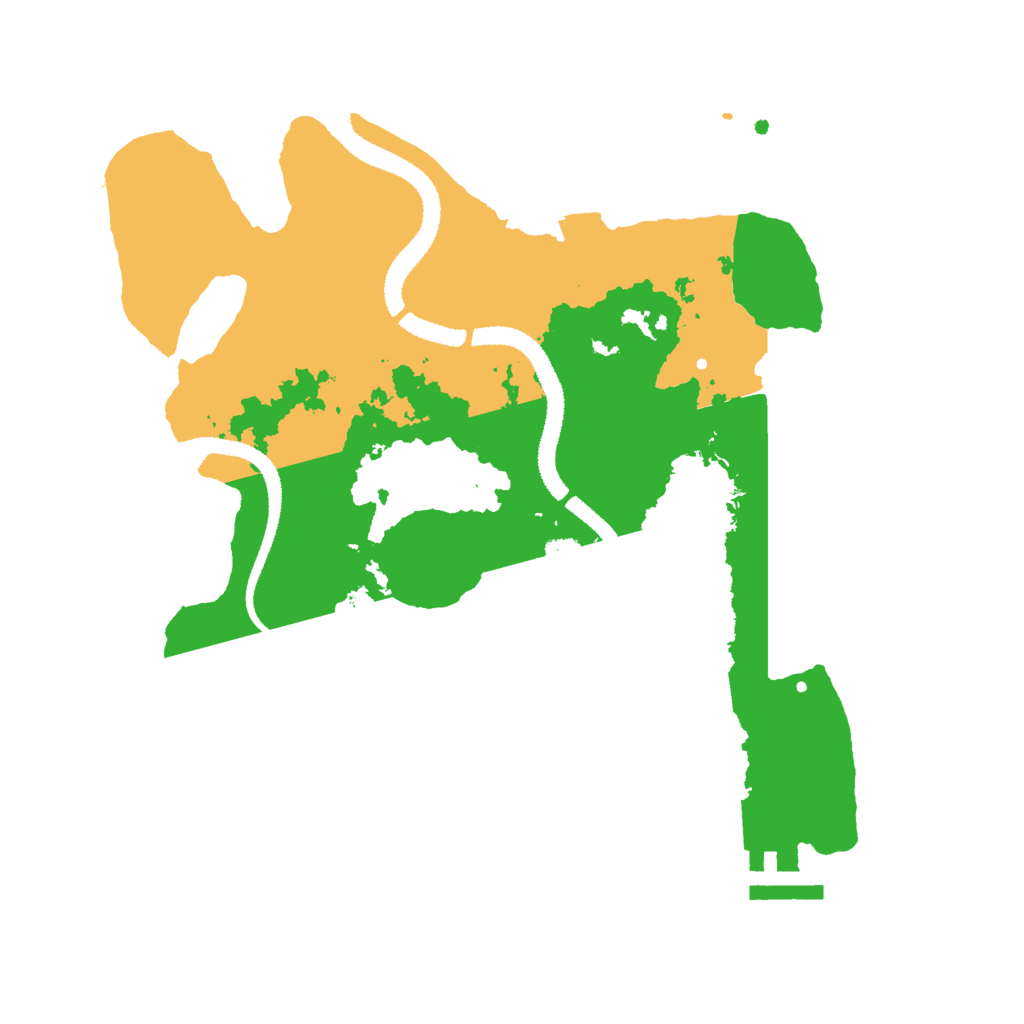 Biome Rust Map: Procedural Map, Size: 2800, Seed: 1642335041