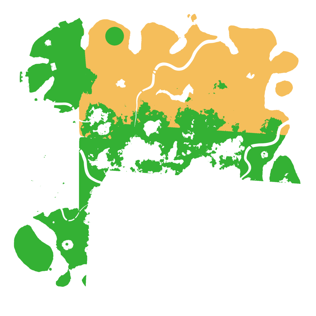 Biome Rust Map: Procedural Map, Size: 4500, Seed: 897780275