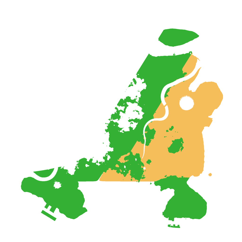 Biome Rust Map: Procedural Map, Size: 3000, Seed: 1769883937