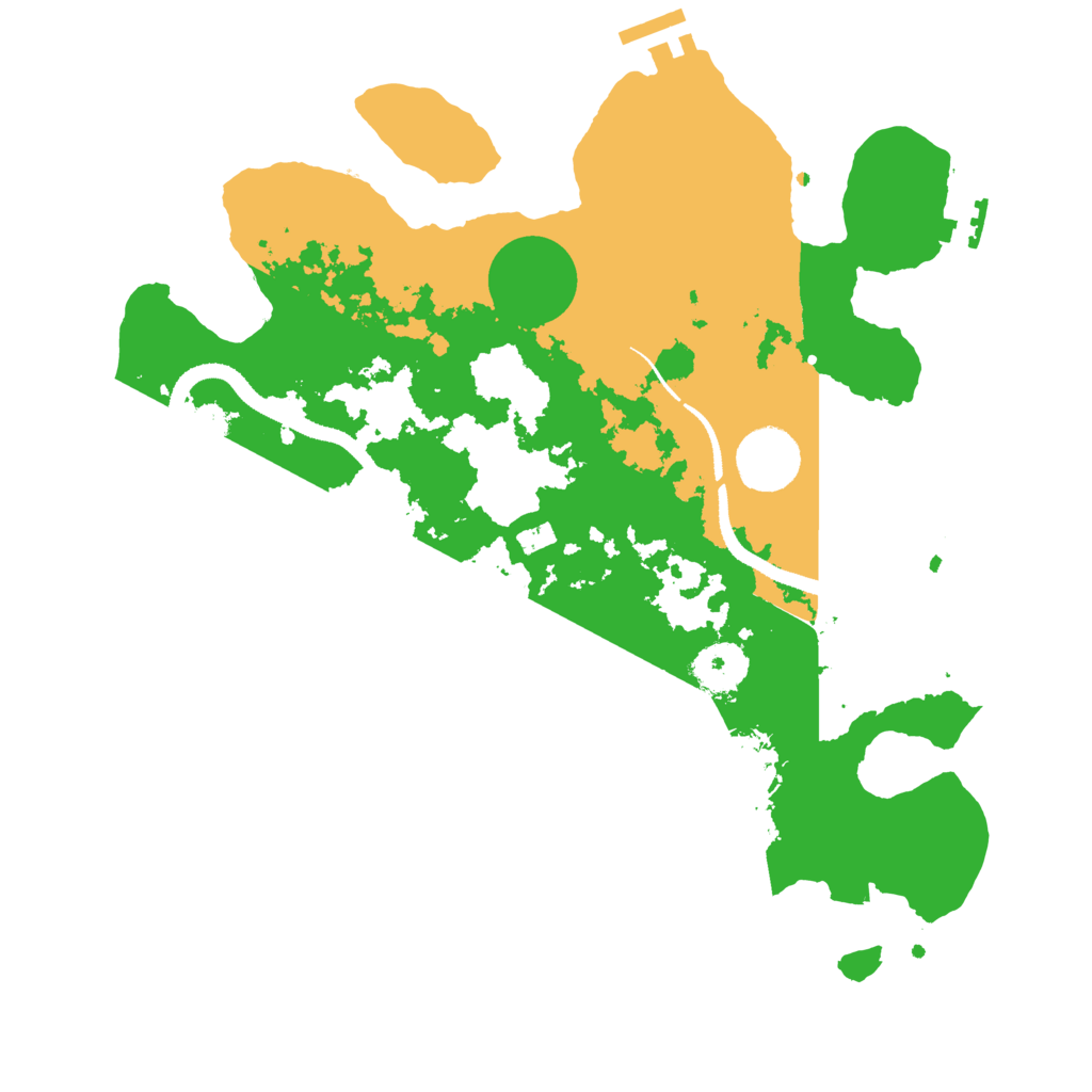 Biome Rust Map: Procedural Map, Size: 3250, Seed: 1863174981