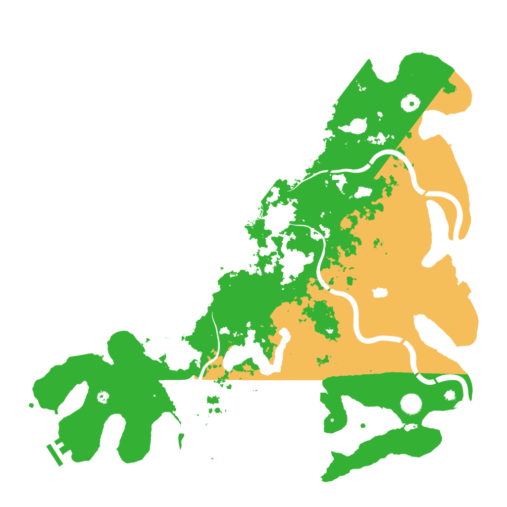 Biome Rust Map: Procedural Map, Size: 4250, Seed: 75466529