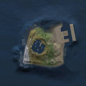 Thumbnail Rust Map: Procedural Map, Size: 1000, Seed: 559551209, 3 Monuments