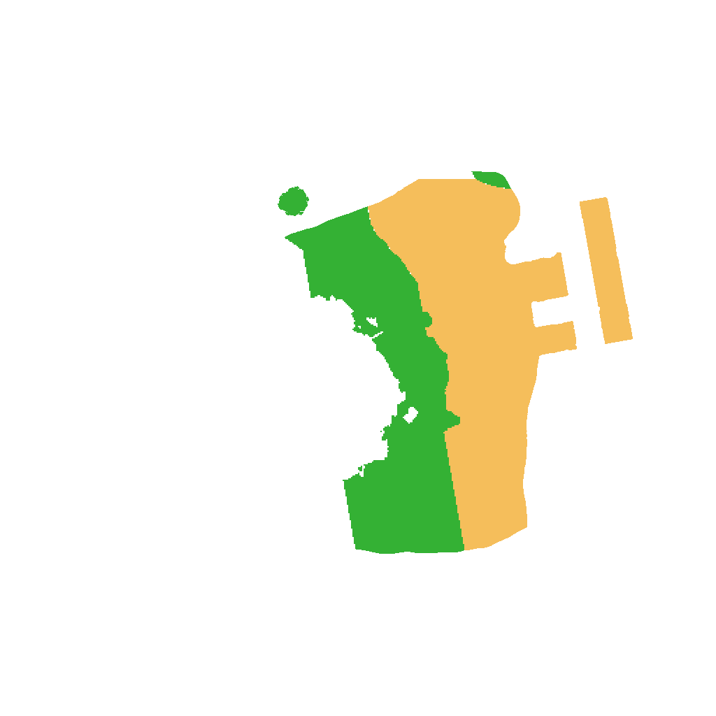 Biome Rust Map: Procedural Map, Size: 1000, Seed: 559551209