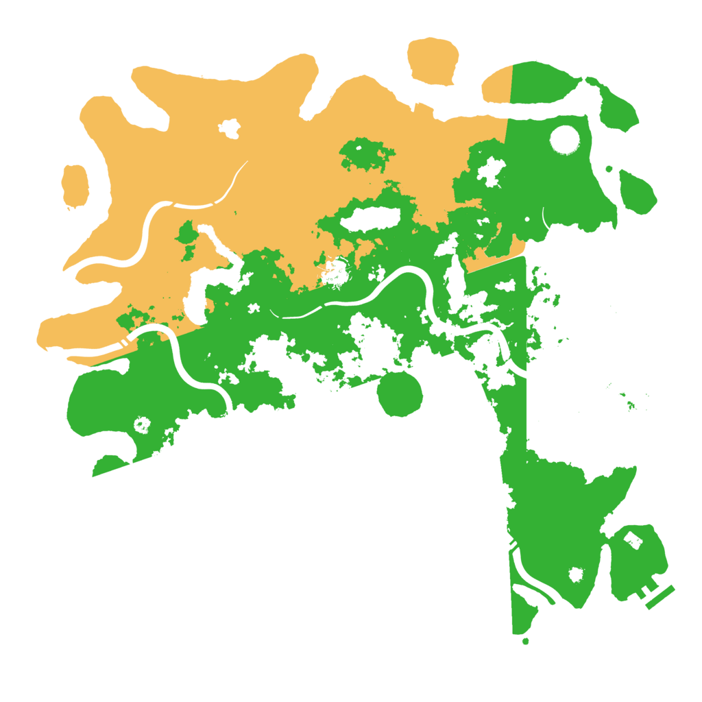 Biome Rust Map: Procedural Map, Size: 4250, Seed: 849143301