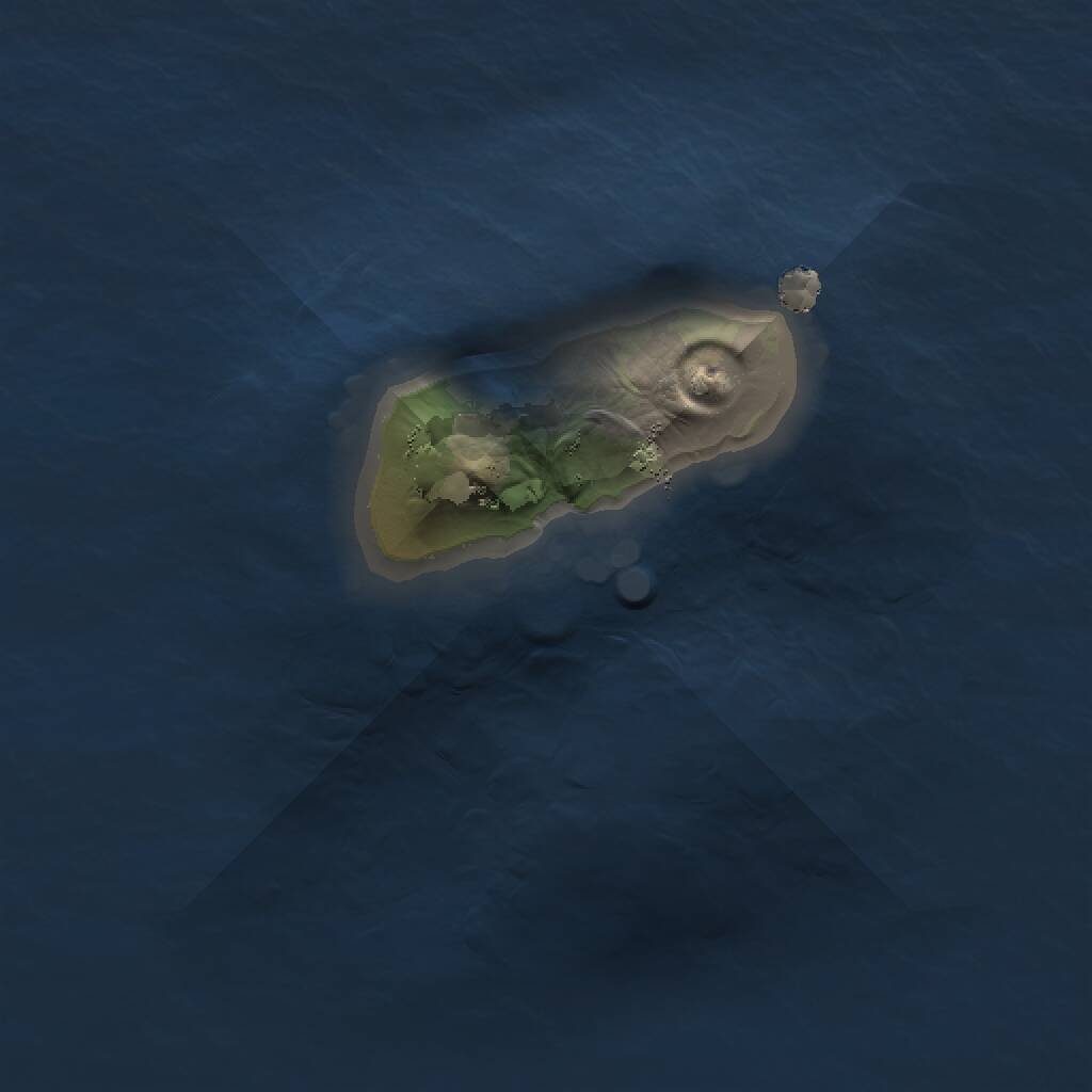 Rust Map: Procedural Map, Size: 1000, Seed: 9040765, 1 Monuments