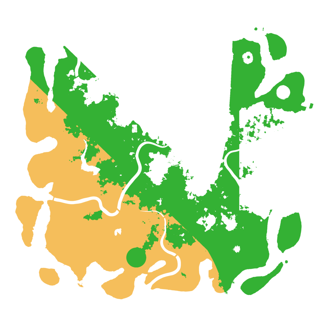 Biome Rust Map: Procedural Map, Size: 4250, Seed: 1361210169