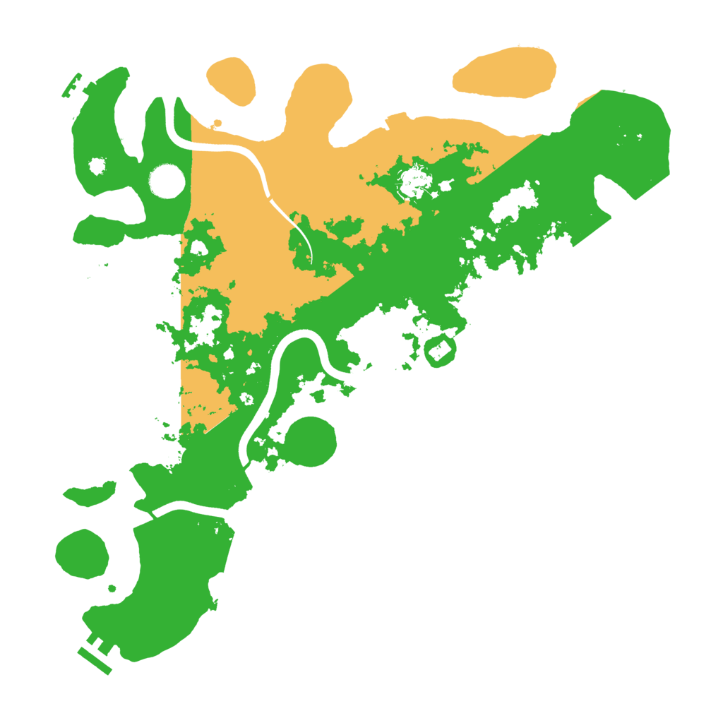 Biome Rust Map: Procedural Map, Size: 3800, Seed: 823189441