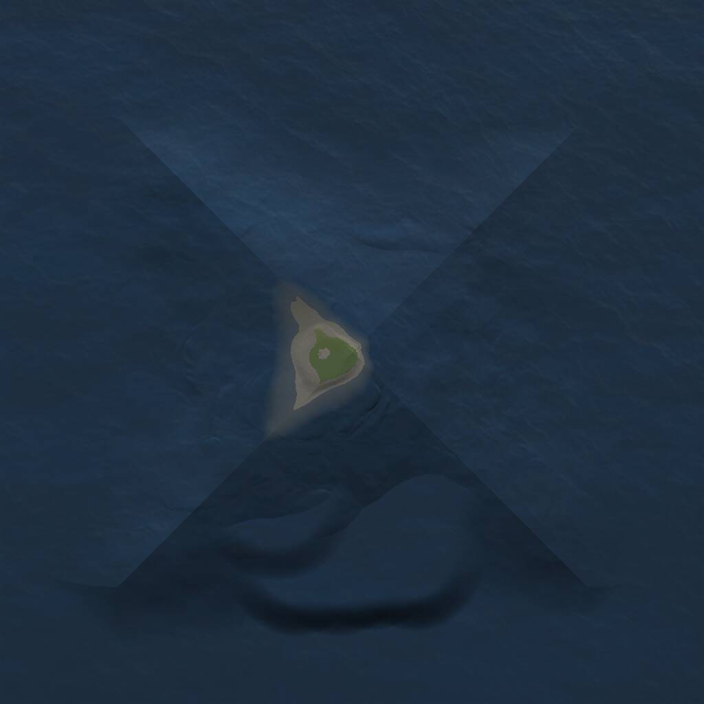 Rust Map: Procedural Map, Size: 1000, Seed: 752061644, 1 Monuments