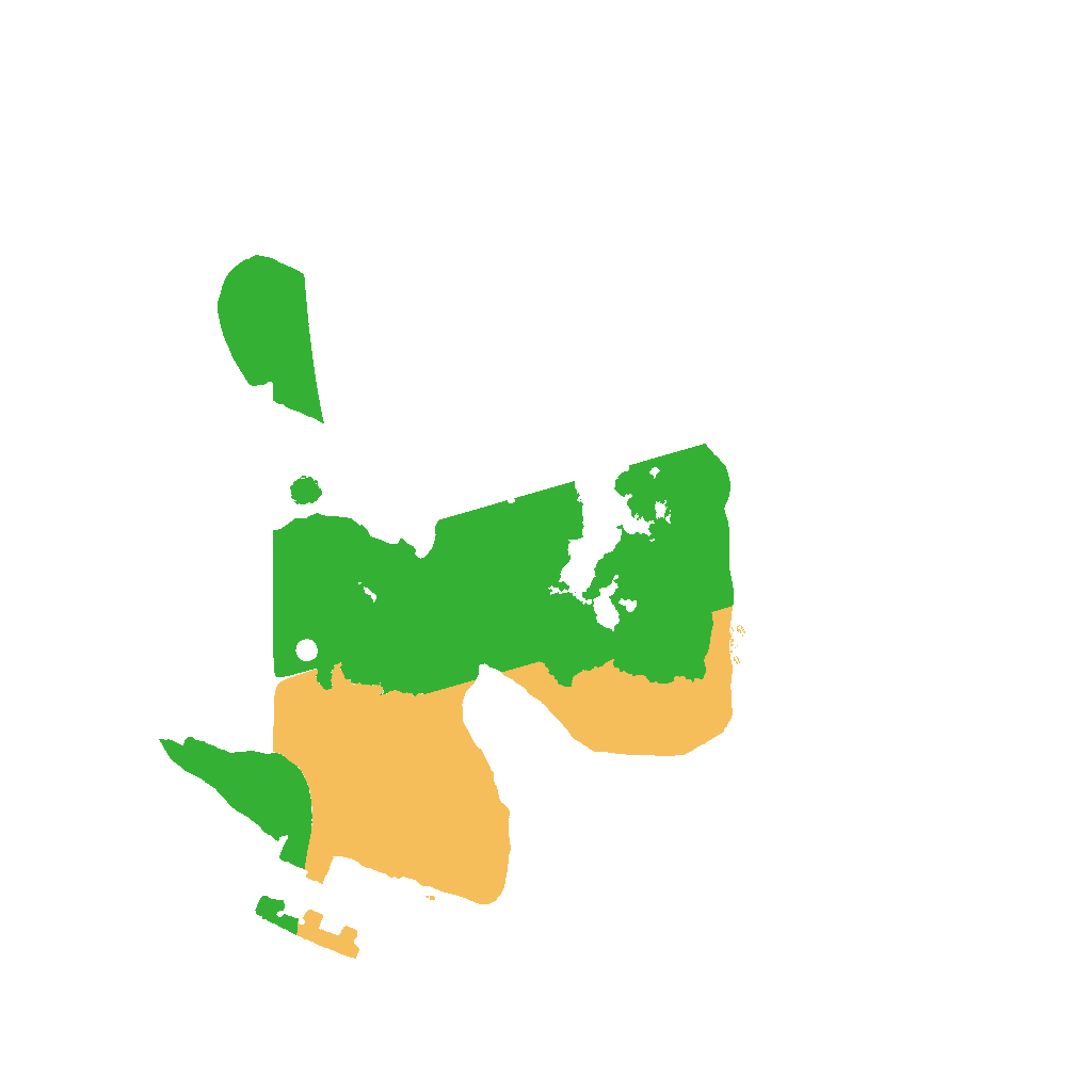 Biome Rust Map: Procedural Map, Size: 1500, Seed: 427551146