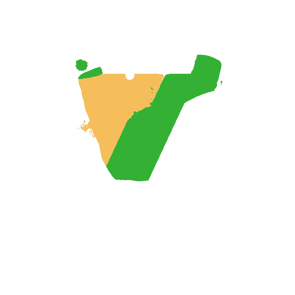 Biome Rust Map: Procedural Map, Size: 1000, Seed: 559084717