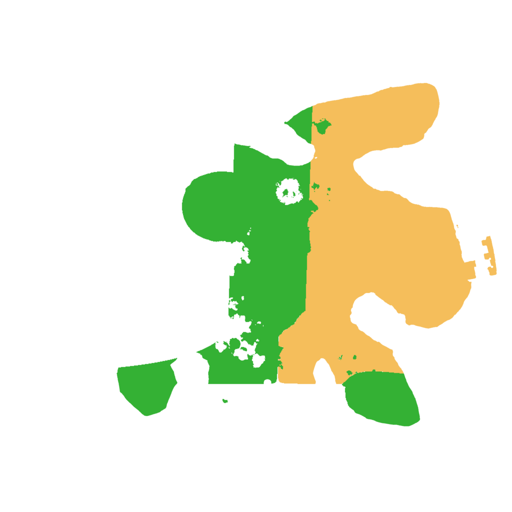 Biome Rust Map: Procedural Map, Size: 2000, Seed: 1273352714