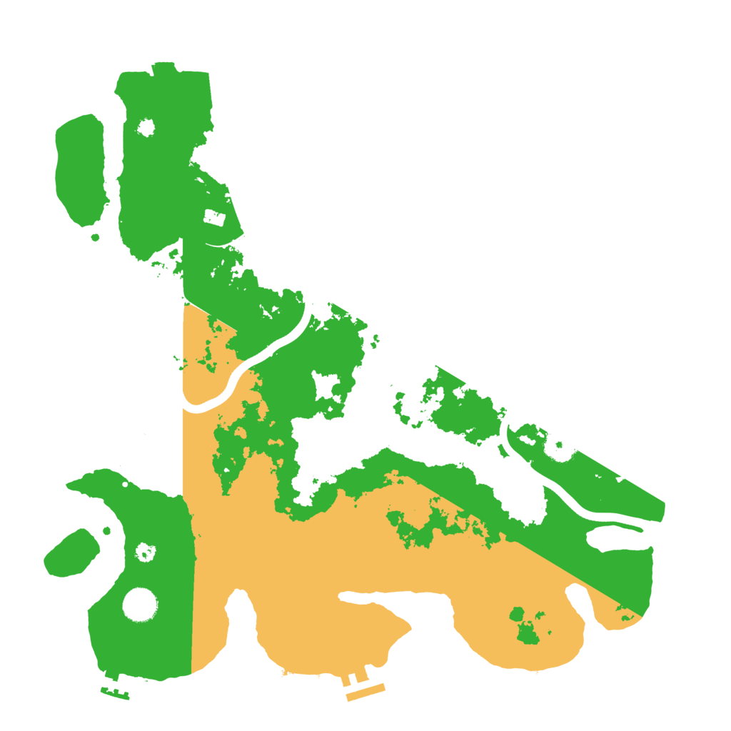 Biome Rust Map: Procedural Map, Size: 3750, Seed: 150217840