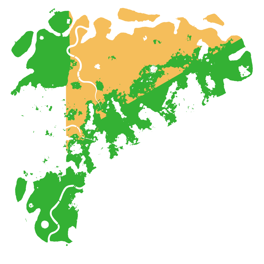 Biome Rust Map: Procedural Map, Size: 6000, Seed: 990461182