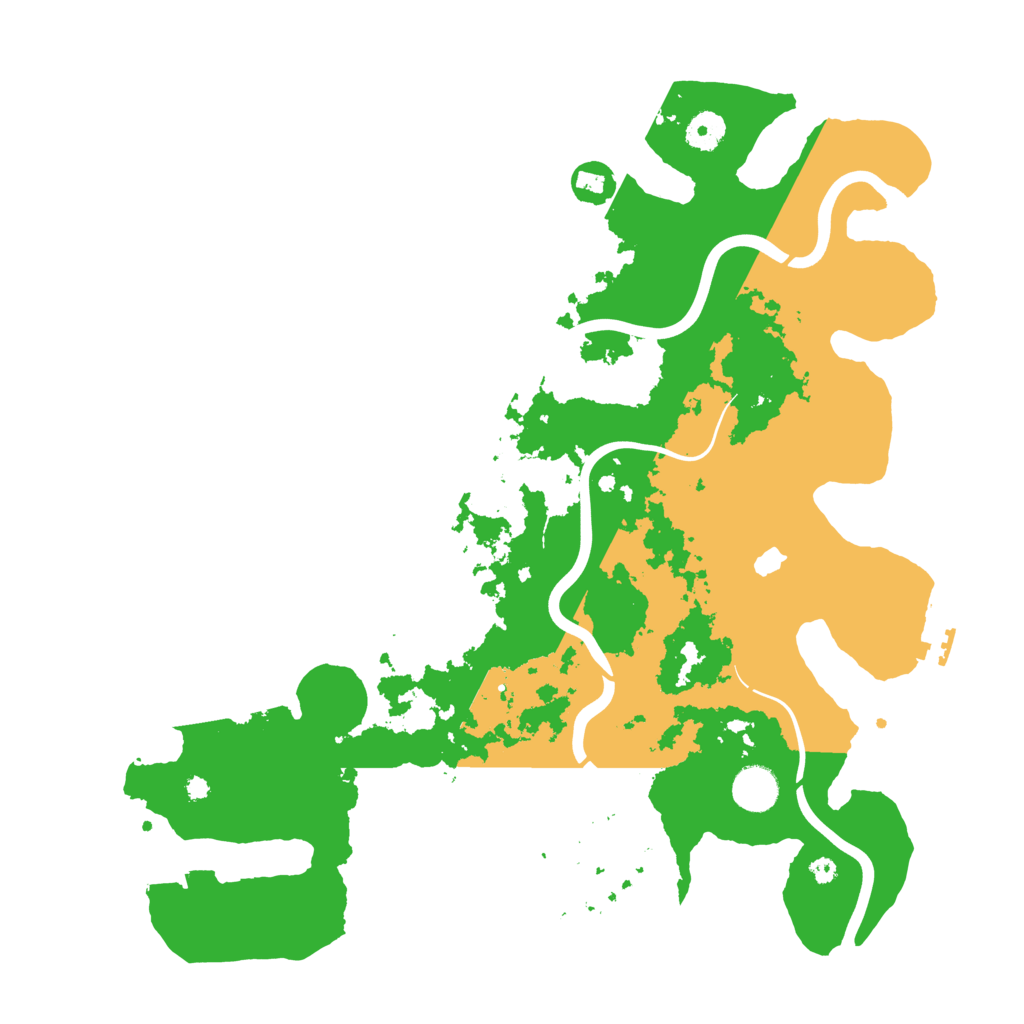 Biome Rust Map: Procedural Map, Size: 4000, Seed: 1459223167
