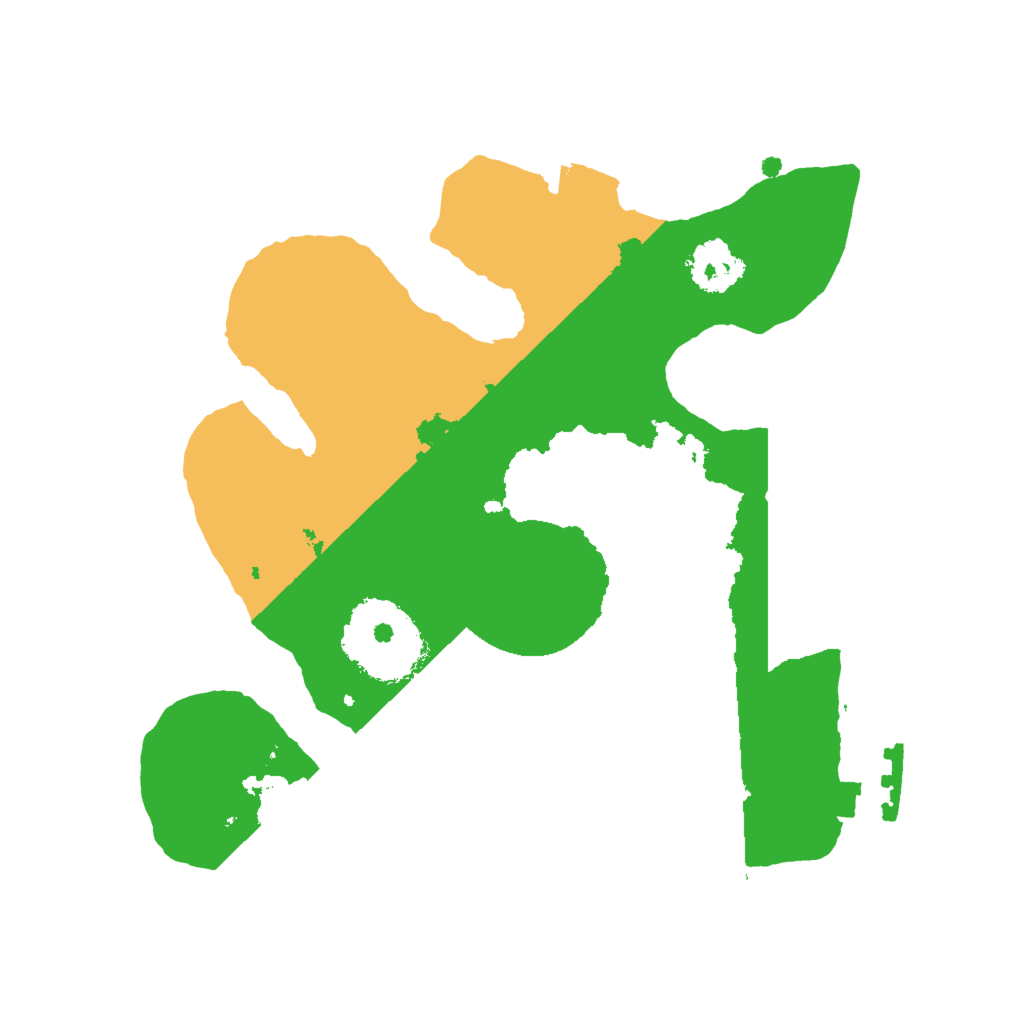 Biome Rust Map: Procedural Map, Size: 2000, Seed: 1893674730