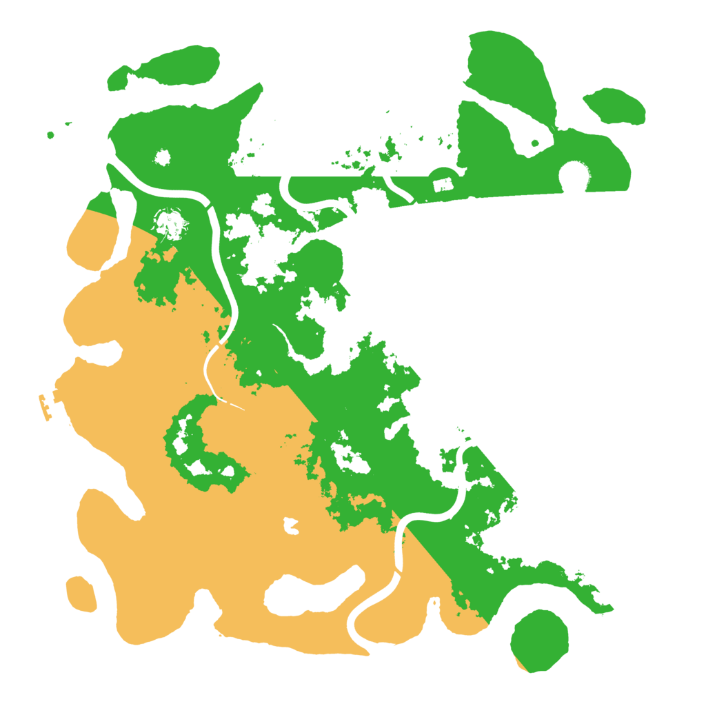 Biome Rust Map: Procedural Map, Size: 4000, Seed: 626052405