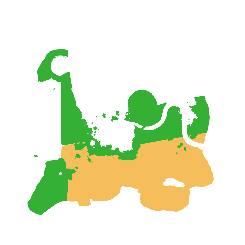 Biome Rust Map: Procedural Map, Size: 2350, Seed: 2136464697