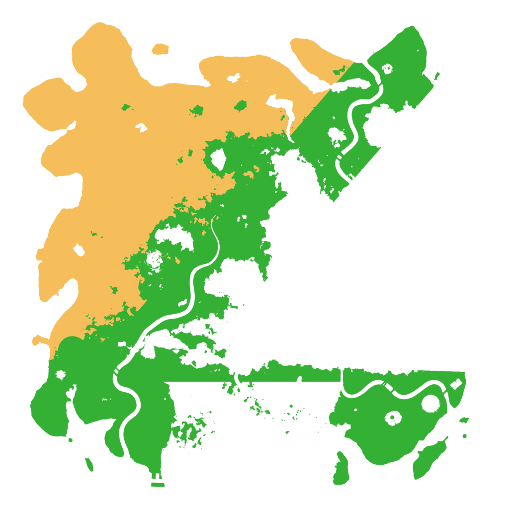 Biome Rust Map: Procedural Map, Size: 5000, Seed: 213353453
