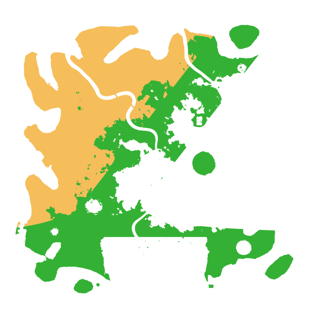 Biome Rust Map: Procedural Map, Size: 3800, Seed: 1575594197