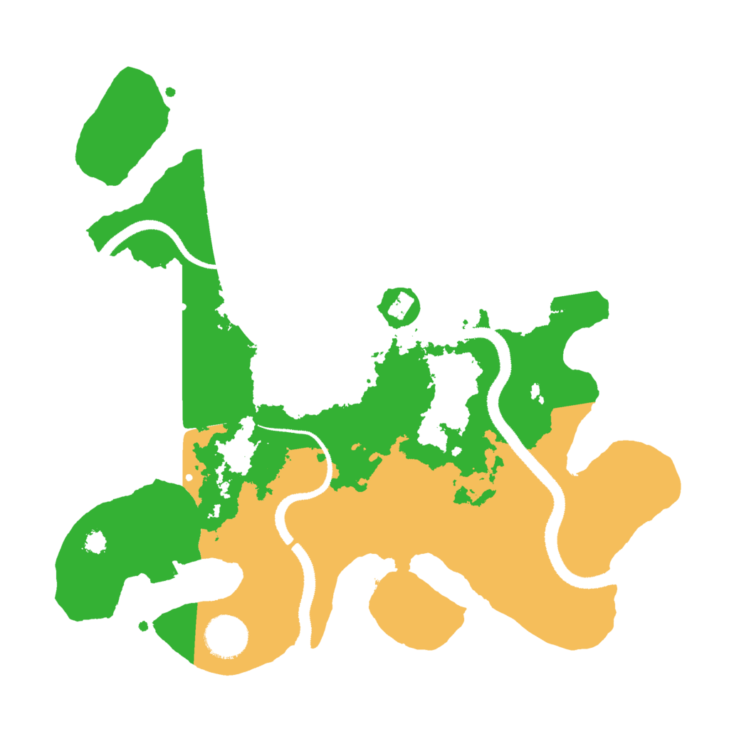 Biome Rust Map: Procedural Map, Size: 3000, Seed: 1646590098