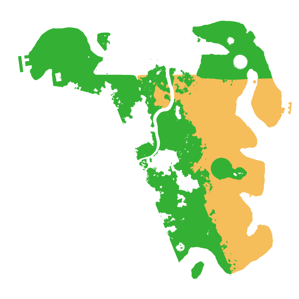 Biome Rust Map: Procedural Map, Size: 3750, Seed: 2103163666