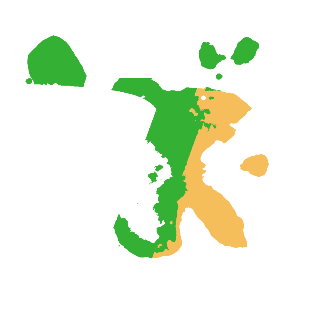 Biome Rust Map: Procedural Map, Size: 2000, Seed: 350156